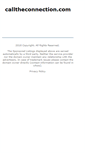 Mobile Screenshot of calltheconnection.com