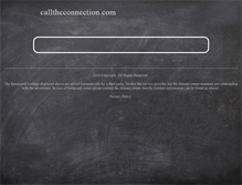 Tablet Screenshot of calltheconnection.com